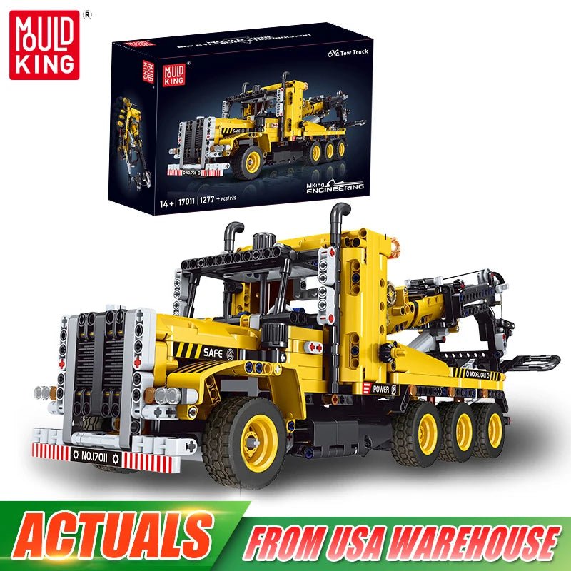 Mould King Tow Truck Building Block Set - Perfect Christmas Gift for Kids - silverfoxgoods